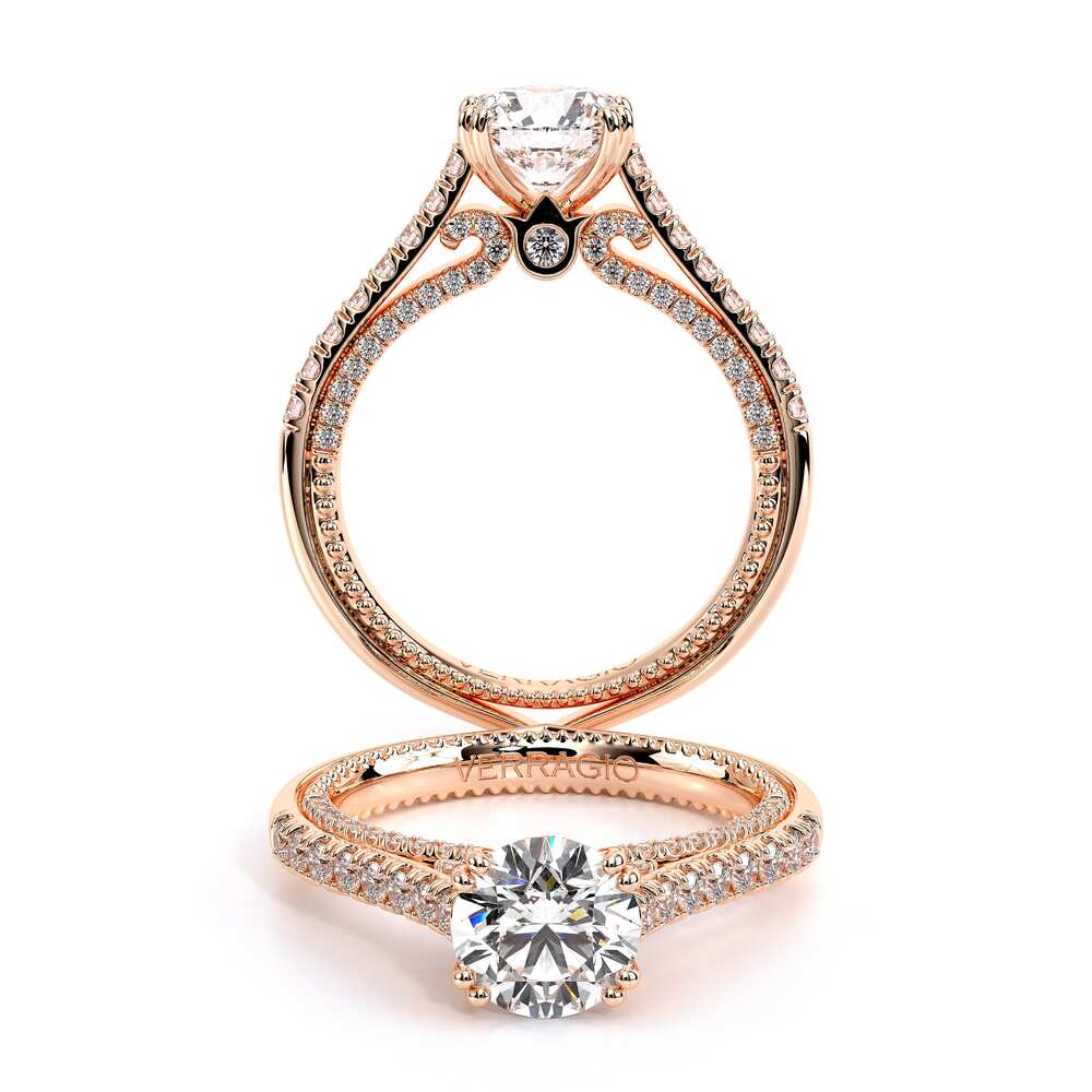 COUTURE-0452R-18K ROSE GOLD ROUND