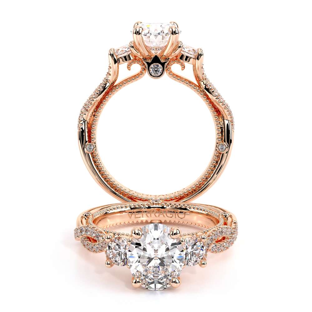 COUTURE-0423OV-18K ROSE GOLD OVAL