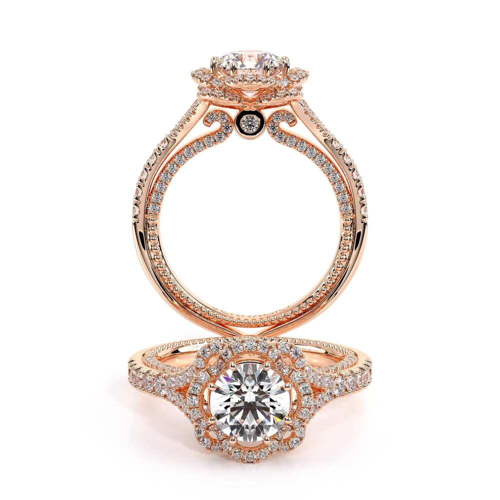 COUTURE-0444-14K ROSE GOLD ROUND
