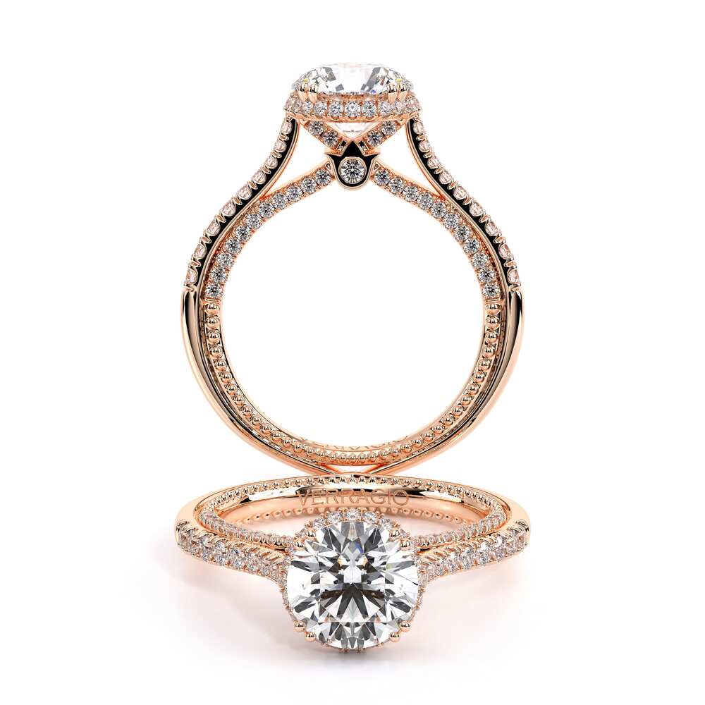 COUTURE-0482R-14K ROSE GOLD ROUND