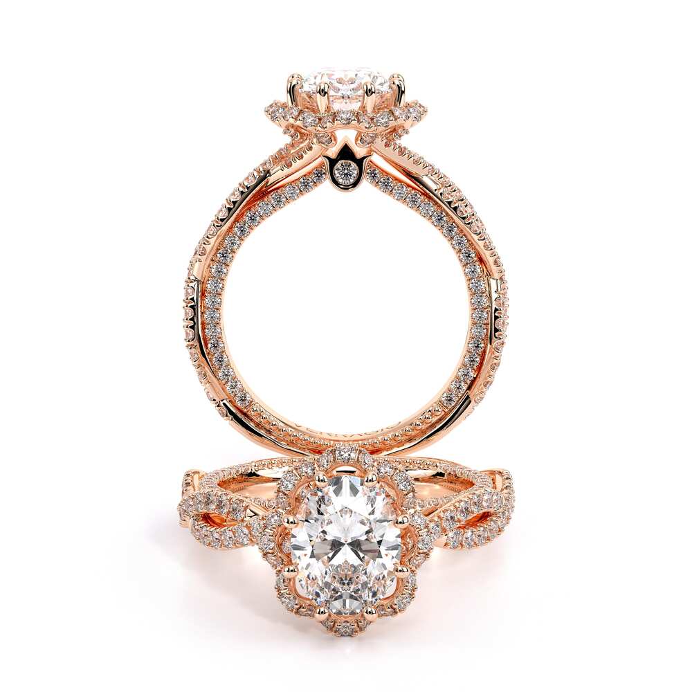COUTURE-0466OV-14K ROSE GOLD OVAL