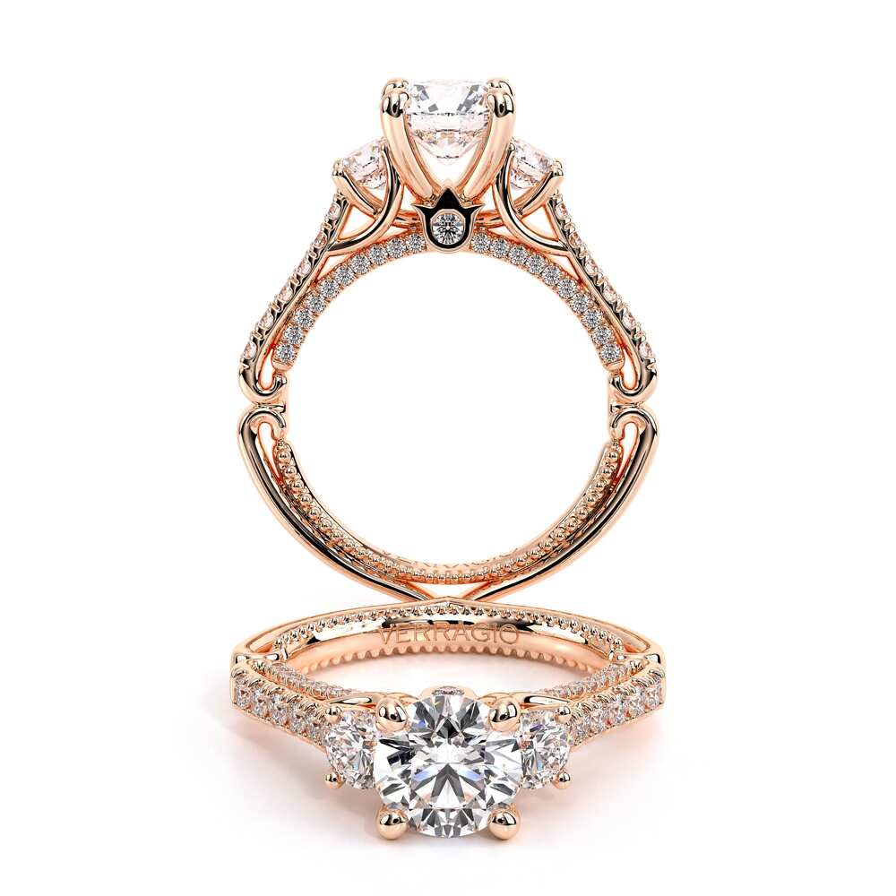 COUTURE-0470R-18K ROSE GOLD ROUND