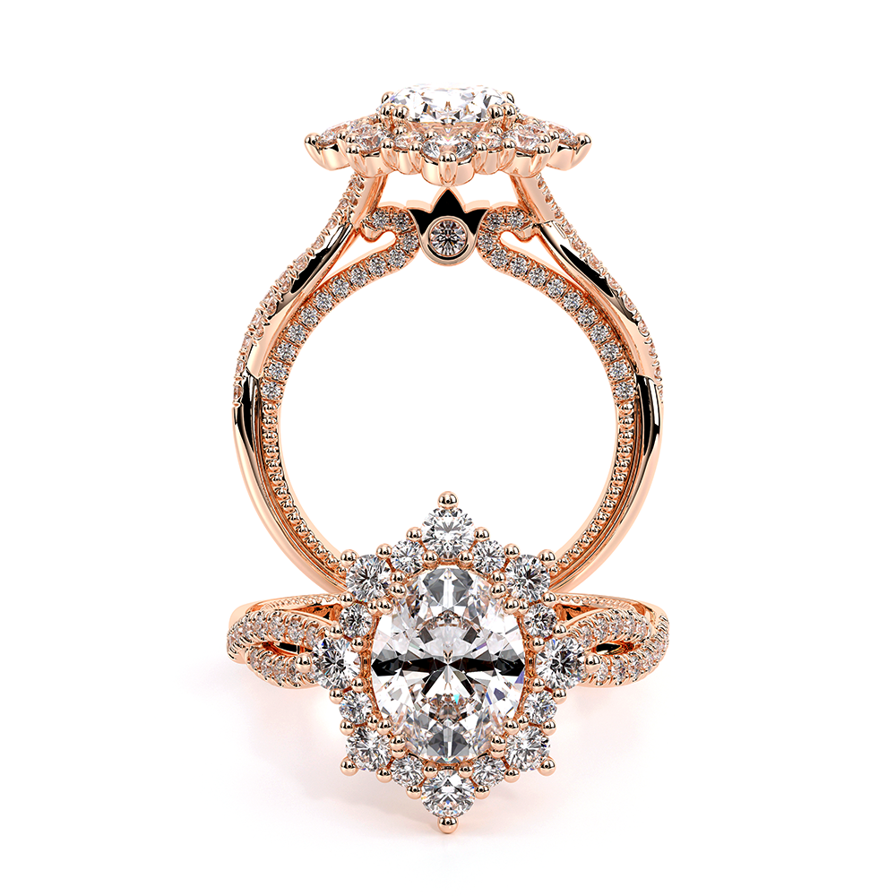 COUTURE-0481OV-18K ROSE GOLD OVAL