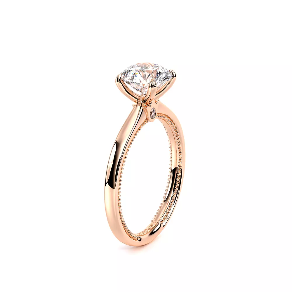 Engagement Rings for women 14K Rose Gold Diamond Ring Ocean Wave Style 1.25  carat t.w. (G,SI) (RS 5) : : Clothing, Shoes & Accessories