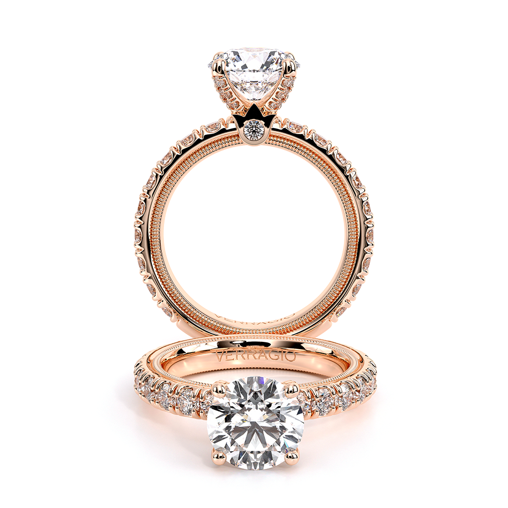 TRADITION-250RD4-18K ROSE GOLD ROUND
