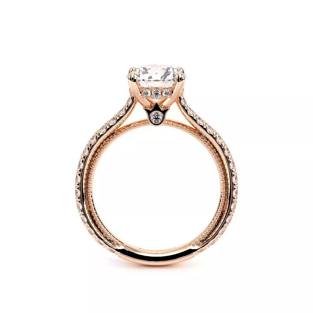 Verragio Venetian 18k & 20k Two-Tone 3 Across Engagement Ring – Smyth  Jewelers