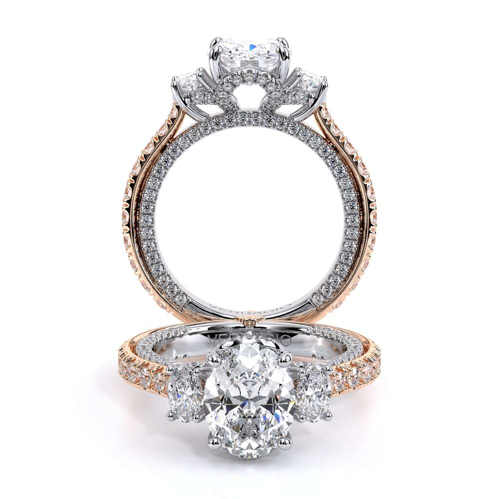 COUTURE-0479OV-18K TWO TONE OVAL