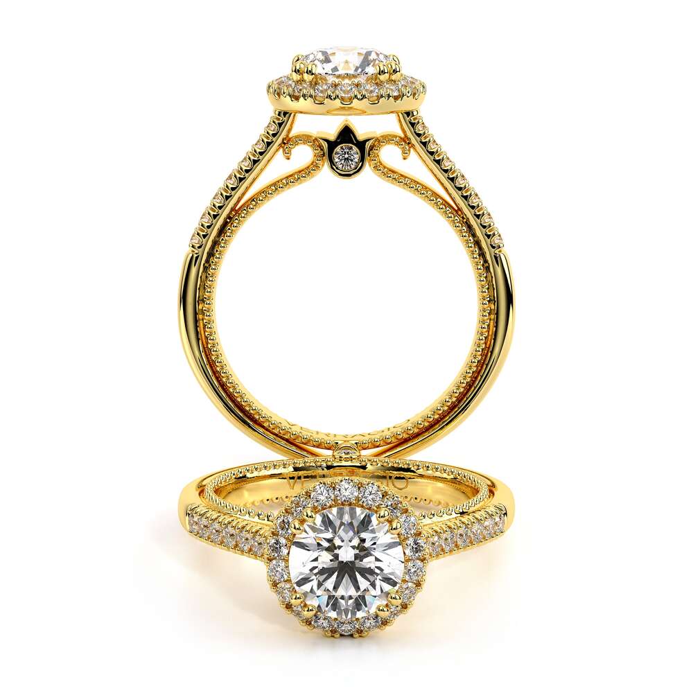 COUTURE-0420R-18K YELLOW GOLD ROUND