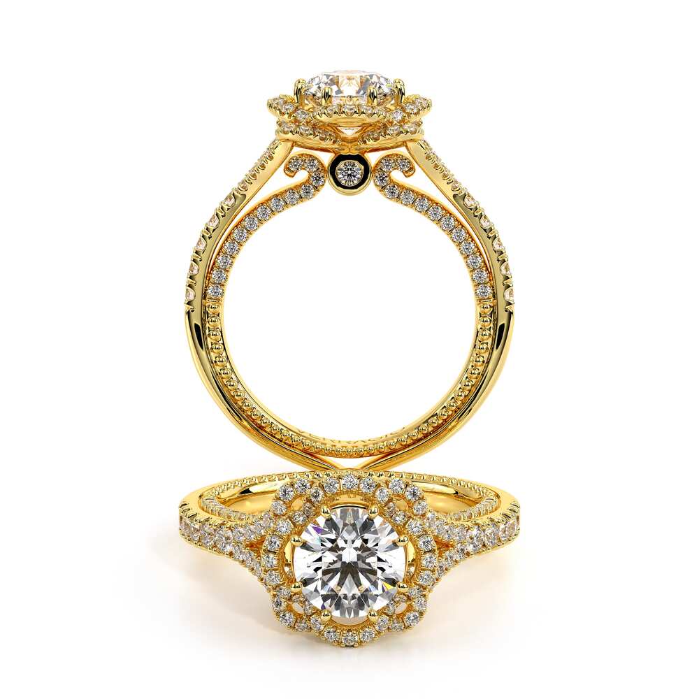 COUTURE-0444-14K YELLOW GOLD ROUND
