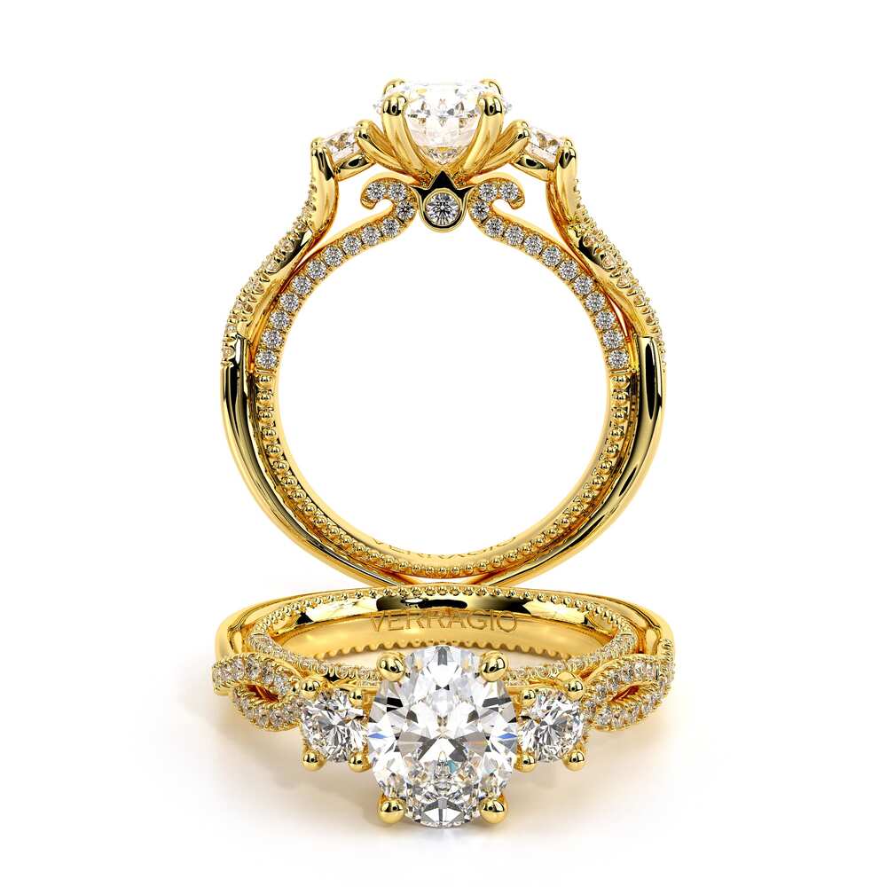 COUTURE-0450OV-14K YELLOW GOLD OVAL