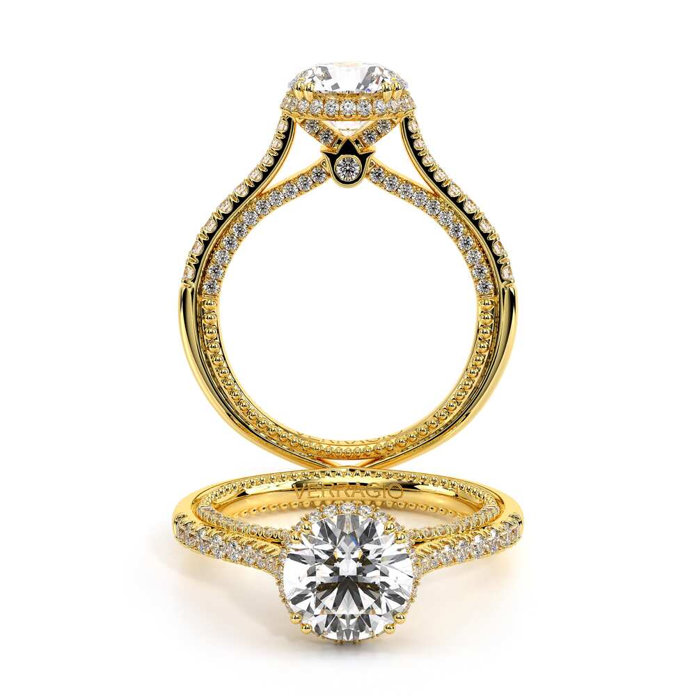 COUTURE-0482R-14K YELLOW GOLD ROUND