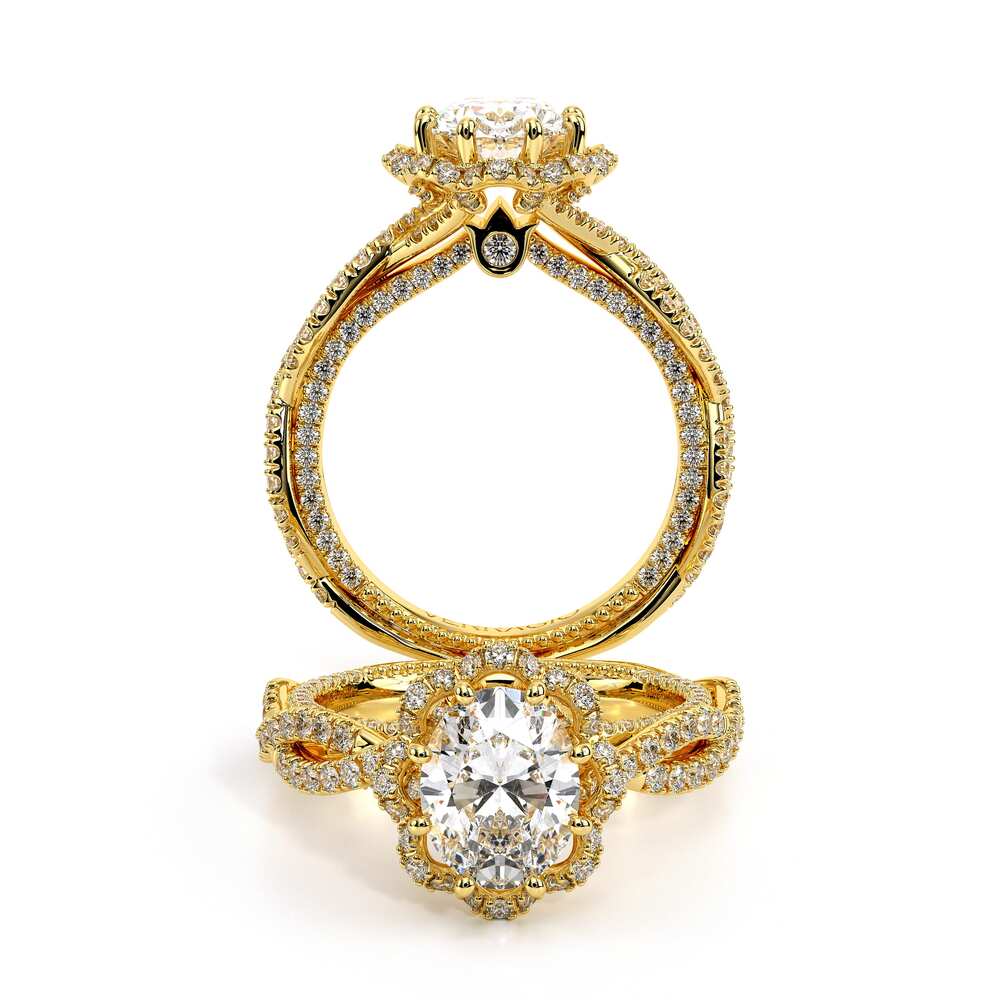 COUTURE-0466OV-14K YELLOW GOLD OVAL