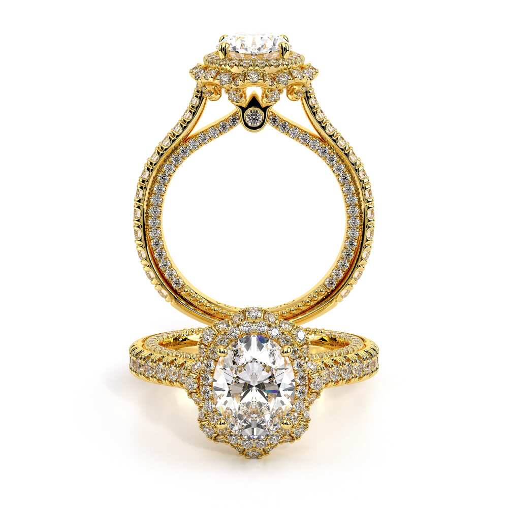 COUTURE-0468OV-18K YELLOW GOLD OVAL