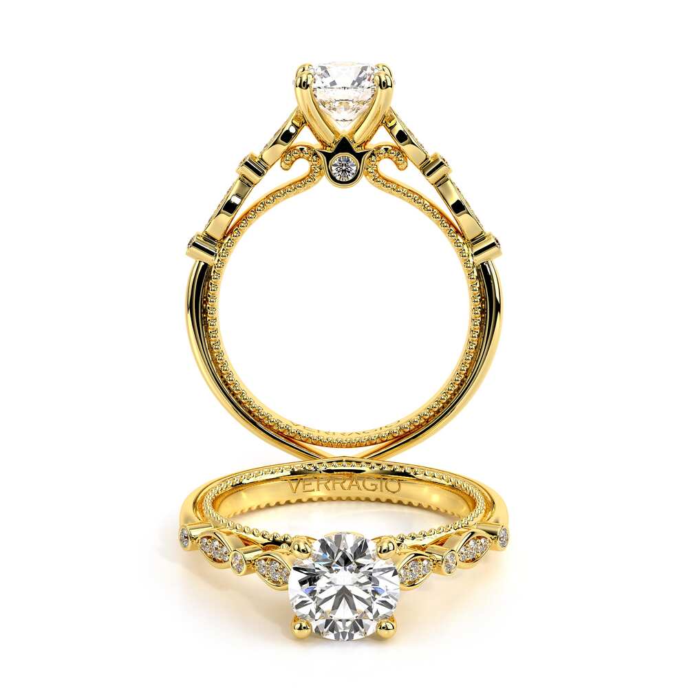 COUTURE-0476R-18K YELLOW GOLD ROUND