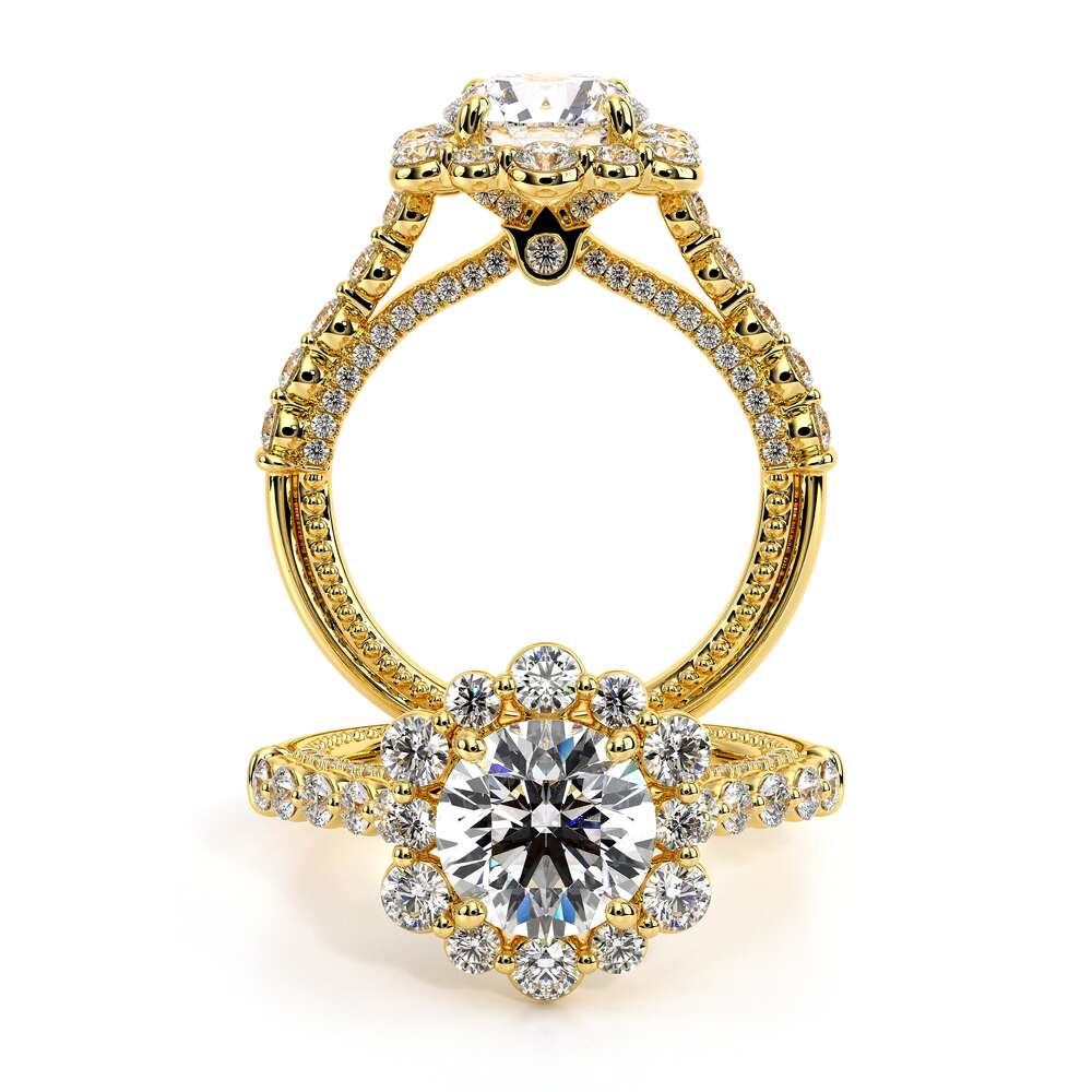 COUTURE-0480 R-18K YELLOW GOLD ROUND